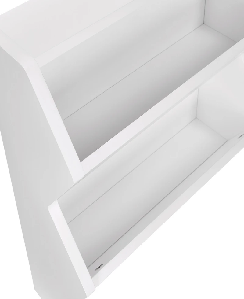 Kids Catch-All Wall Shelf with 3 Hooks