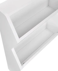 Kids Catch-All Wall Shelf with 3 Hooks