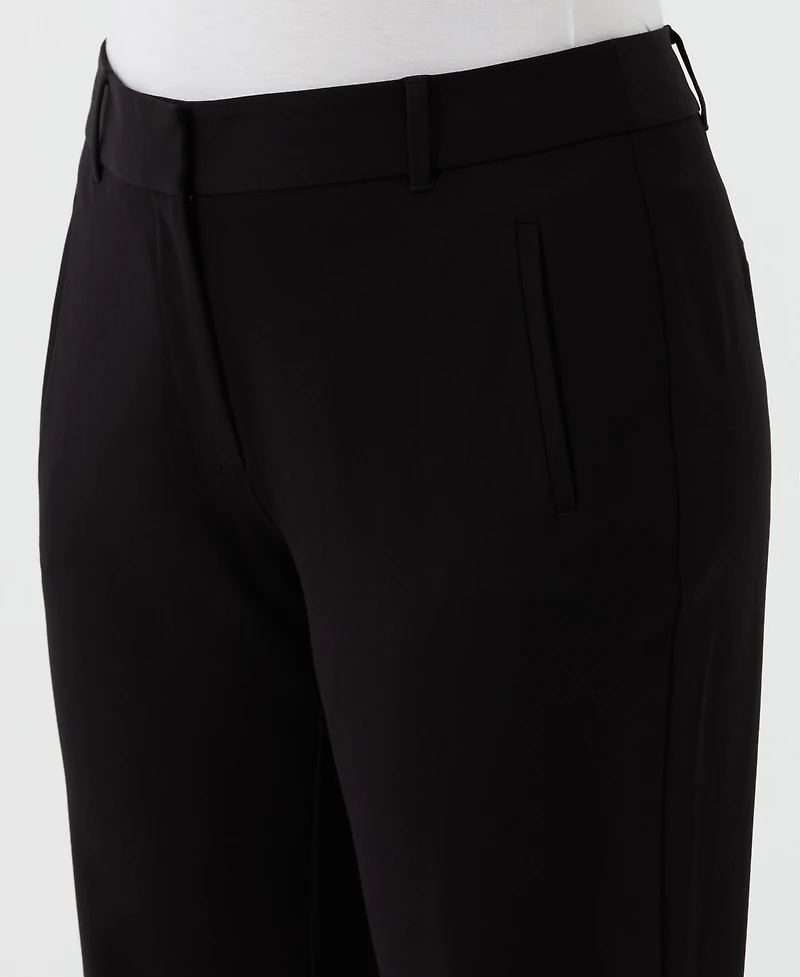 Rafaella Plus Straight Leg Ankle Pants