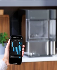 Ge Profile Opal 2.0 Nugget Ice Maker with Side Tank - Black Stainless Steel