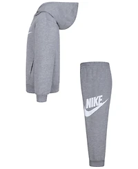 Nike Little Boys Club Fleece 2-Piece Set Logo Hoodie & Sweatpants