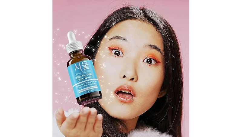 Seoul Ceuticals Korean Skin Care Miracle Clear Acne Serum K Beauty Skincare