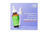 Seoul Ceuticals Korean Skincare 3% Polyglutamic Acid Serum