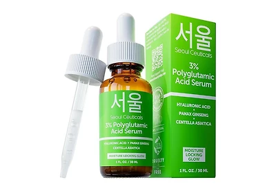 Seoul Ceuticals Korean Skincare 3% Polyglutamic Acid Serum
