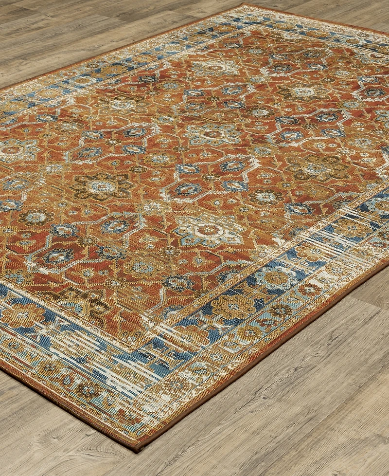 Oriental Weavers Naples 1204X 6'7"x9'4" Area Rug