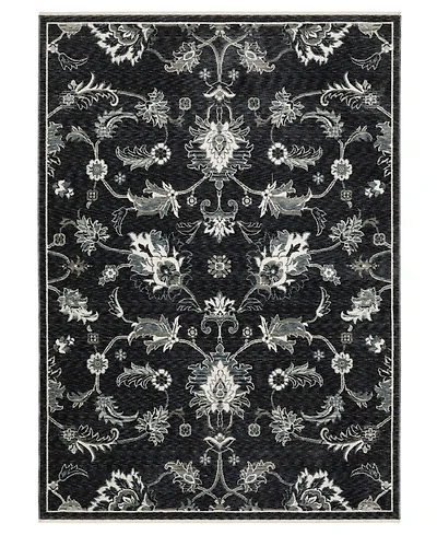Oriental Weavers Echo ECH05 2'3"x7'6" Runner Area Rug