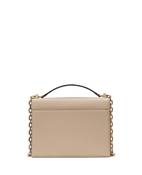 kate spade new york Deco Pebbled Leather Chain Shoulder Bag
