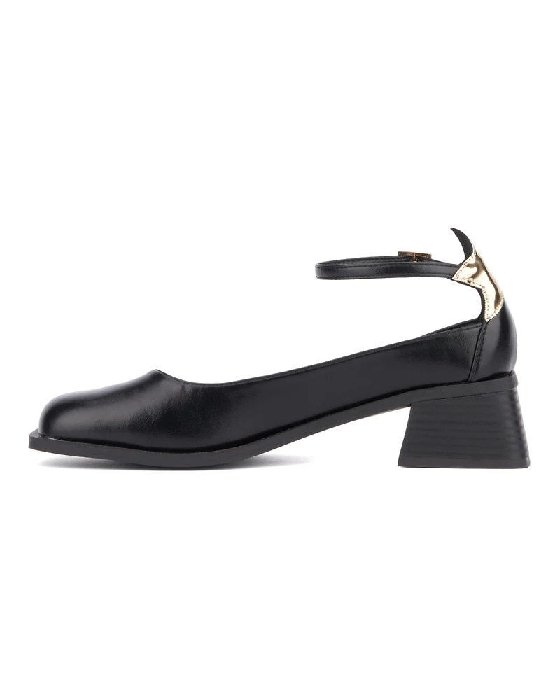 Olivia Miller Women's Astrology Ankle Strap Sandals