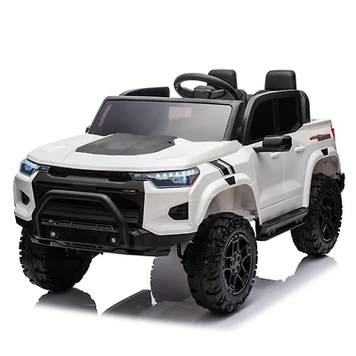 Streamdale Electric Kids Pickup with Remote, 4WD Motors, Bluetooth, Safety Belts