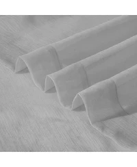 Melrose Semi Sheer Window Panel Set, 110" W x 84" L