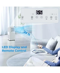 7100 Btu (10000 Btu Ashrae) Portable Air Conditioner 3-in-1 10000 Btu Ac Unit with Dehumidifier & Cool &Fan