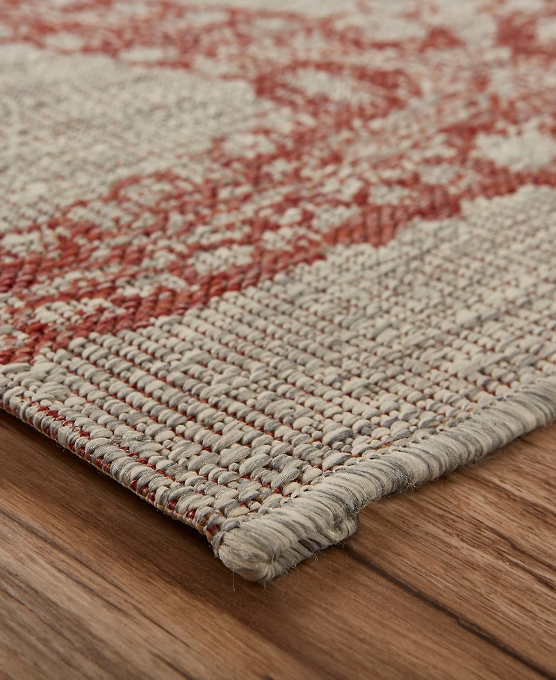 Closeout! Lr Home Nassau NASS810D 7'9" x 9'5" Outdoor Area Rug