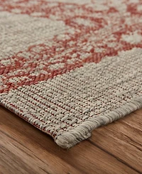 Closeout! Lr Home Nassau NASS810D 7'9" x 9'5" Outdoor Area Rug
