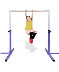 Hongge Adjustable Gymnastics Horizontal Bar for Kids