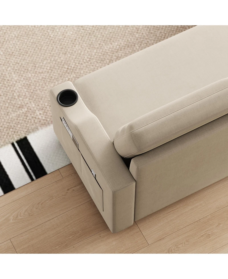 Streamdale Convertible Sofa Bed with Storage