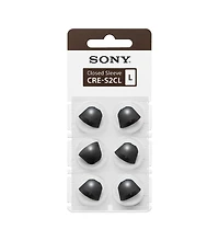 Sony CreS2CL 3 Pair Large Closed Sleeve for CRE C20 Otc Hearing Aid