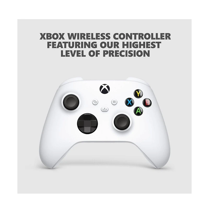 Microsoft Xbox Series S 1TB All-Digital Console (Disc-Free Gaming) - Robot White