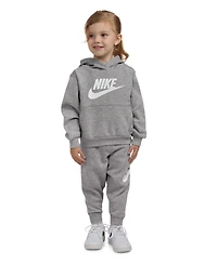 Nike Toddler Kids 2-Piece Club Fleece Pullover Hoodie Set