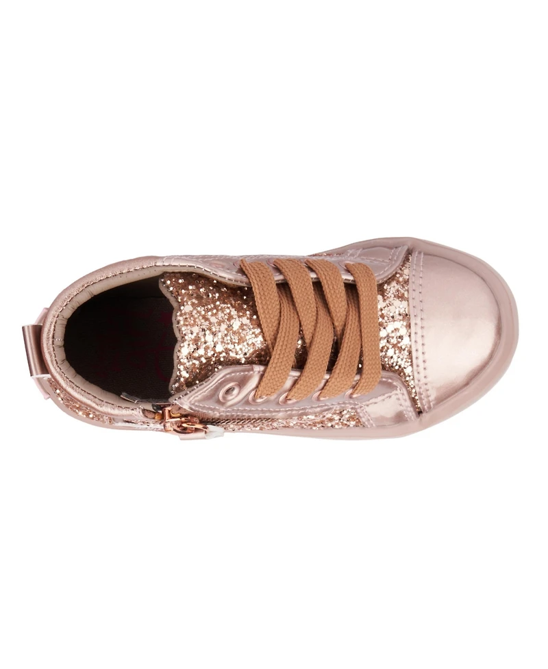 Olivia Miller Big Girls Star High Top Sneakers