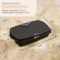 LifePro Vibration Plate with Magnetic Acupoints – Full Body Workout & Lymphatic Drainage Machine