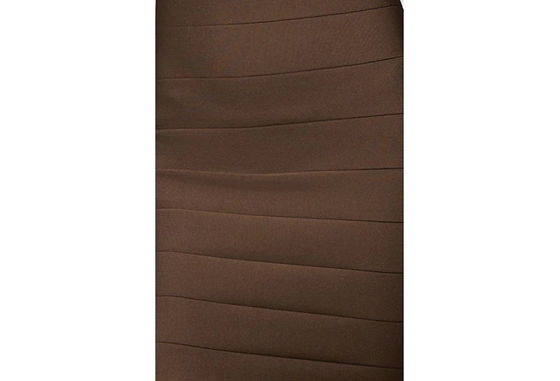 Bebe Women's x Ciara Mesh Overlay Bandage Dress