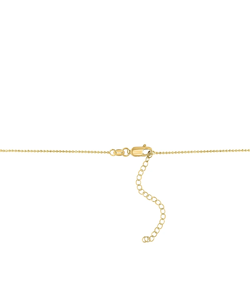 Effy Multi-Gemstone (2-1/3 ct. t.w.) Charm Statement Necklace in 14k Yellow Gold, 18" + 1" extender