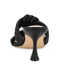 Nine West Women's Norene Slip On Tapered Heel Dress Sandals