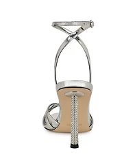 Nine West Women's Paxal Embellished Stiletto Heel Dress Sandals