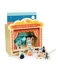 Mentari Toys Wooden Tabletop Theatre