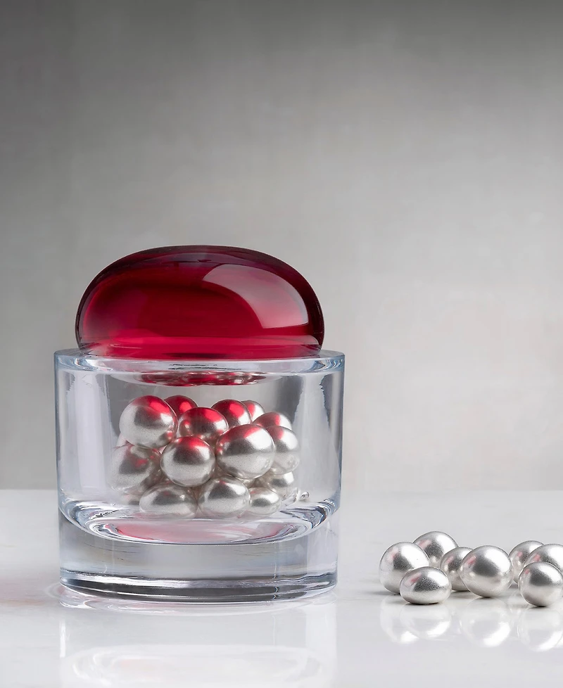 Nude Glass Ecrin Small Lidded Vessel