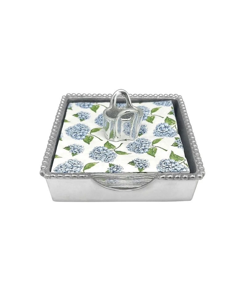 Mariposa Tote Bag Beaded Napkin Box Set