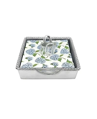 Mariposa Tote Bag Beaded Napkin Box Set