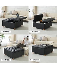 gaomon Ottoman Coffee Table with Lift Top