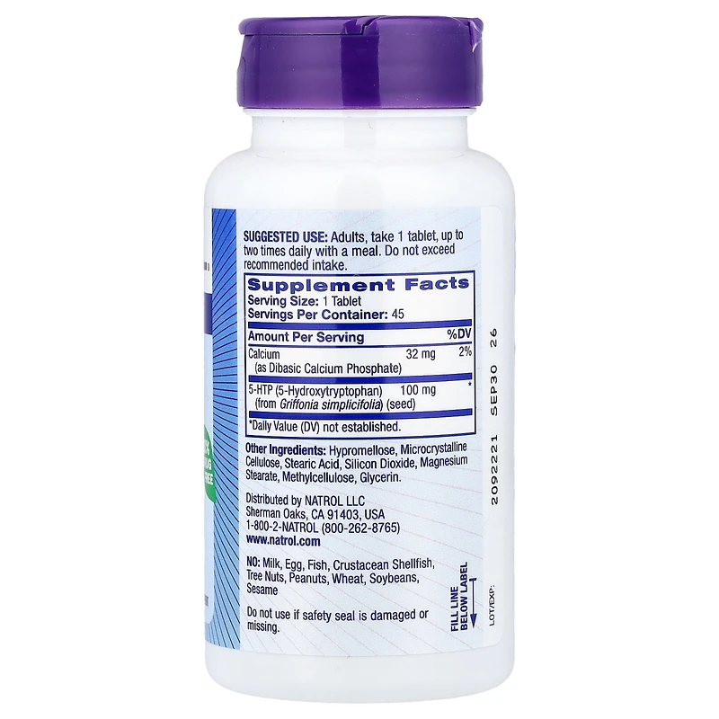Natrol 5-htp Time Release 100 mg