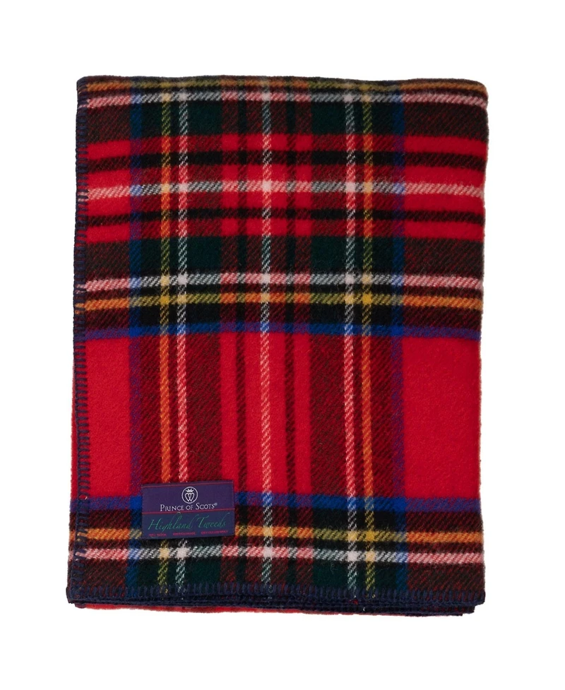 Prince of Scots Highland Tweeds Big Throw, 59" x 80"