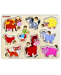 Quokka Wooden Puzzles for Toddlers 3-5 - Games for Children's Learning