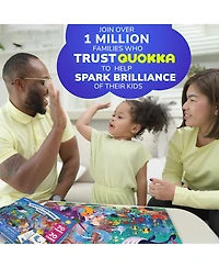 Quokka 70 Pieces Search & Find Riddle Kids Puzzles 4-6 Years Old