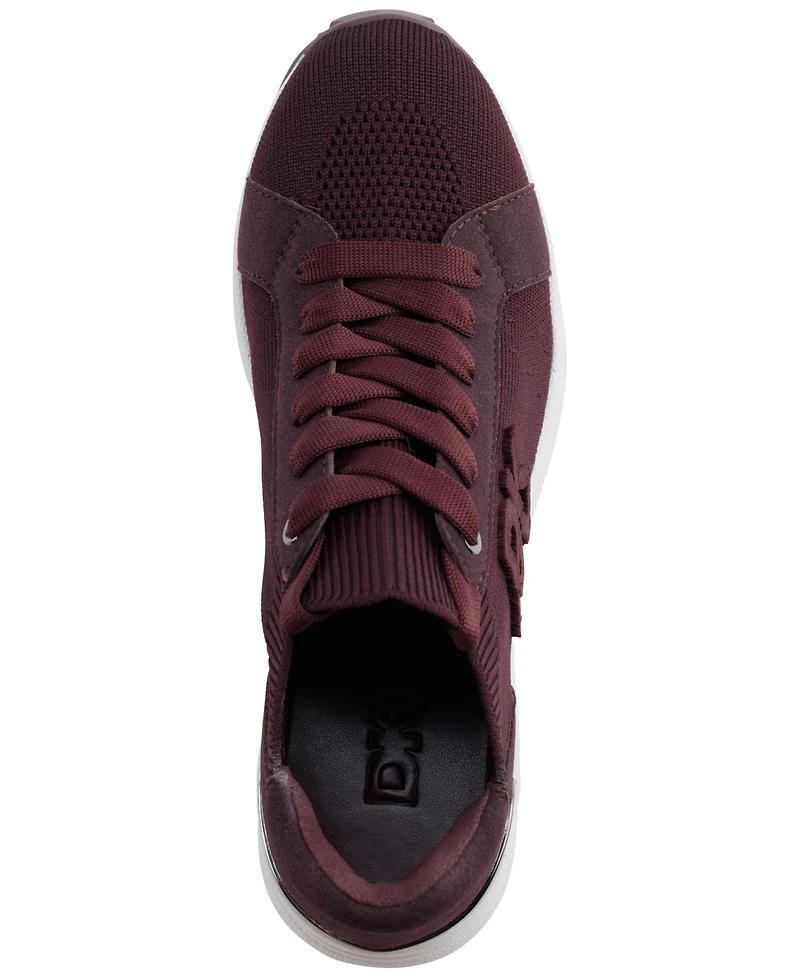 Dkny Women's Kasia Lace-Up Wedge Sneakers