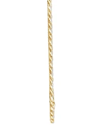 Men's Diamond Curb Link Chain 22" Statement Necklace (5 ct. t.w.) Sterling Silver or 14k Gold-Plated