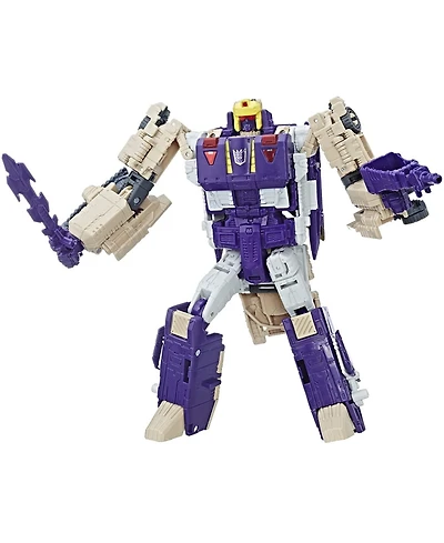 Transformers Blitzwing and Hazard Voyager Class Generations Titans Return