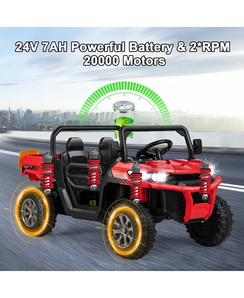 Hongge 24V Ride on Dump Truck with Remote Control