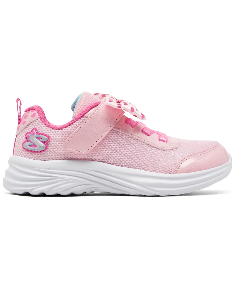 Skechers Toddler Girls Dreamy Dancer - Xtra Bow Fastening Strap Casual Sneakers from Finish Line