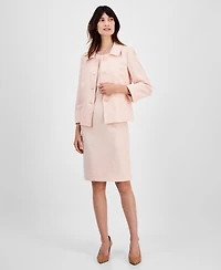 Le Suit Women's Seamed Dress Set
