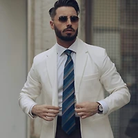 Elizabetta Big & Tall Corso - Silk Jacquard Tie for Men