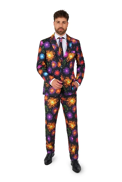 Suitmeister Men's Party Costume - Funny Balloons And Confetti Suit