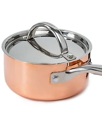 Tri-Ply 5.5" Covered Saucepan, Non-Hammered
