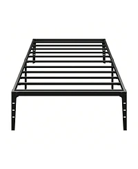 gaomon Bed Frame,14 Inch Metal Bed Frame, Heavy Duty Platform, Sturdy Steel Slat Platform, Noise Free, No Box Spring Needed With Huge Storage Space ,C