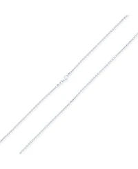 Bling Jewelry Sterling Silver Rolo Chain Necklace 60 Gauge Round Link Made in Italy