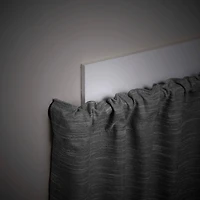 Lunar 5/8" Complete Blackout Room Darkening Wrap Rod