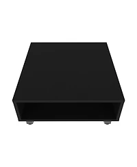 Fm Furniture Avondale Coffee Table in Melamine with Open Storage